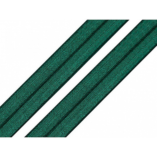 Bias elastic 18 mm (pachet 5 m) - verde închis