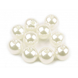 Perle plastic Glance, Ø10 mm (pachet 20 g) - sidef