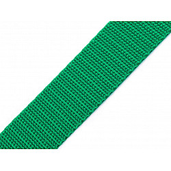 Chingă polipropilenă, lățime 25 mm (pachet 5 m) - verde smarald
