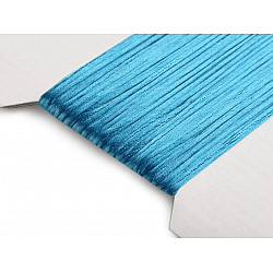 Șnur satinat, Ø1 mm (card 25 m) - albastru deschis
