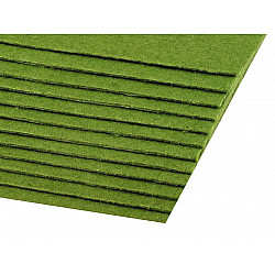 Coli fetru, 20x30 cm, 300 g / m², 2 bucati - verde de stepă