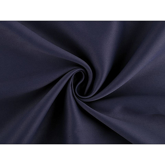 Material Blackout pentru draperii, lățime 280 cm - albastru închis