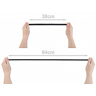 Elastic lat confecții, lățime 11 mm (card 5 m) - alb