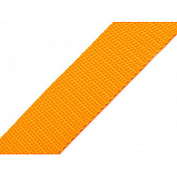 Chingă polipropilenă, lățime 30 mm, orange-yellow, 5 m