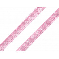 Elastic lat confecții, lățime 7 mm (rola 50 m) - roz pudrat