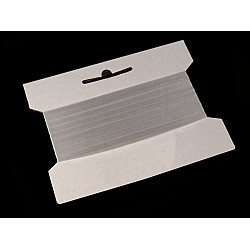 Elastic siliconic, lățime 6 mm (card 20 m) - transparent