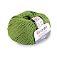 Fir de tricotat Gina / Jeans, 50 g - verde kaki mediu