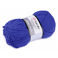 Fir de tricotat Gina Plus, 100 g - albastru cobalt