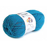 Fir de tricotat Gloria, 50 g - bleu turcoaz