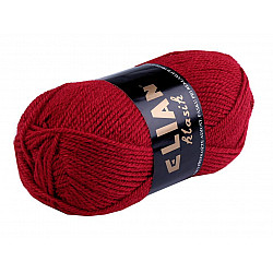 Fir de tricotat Klasik, 50 g - bordo deschis