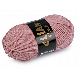 Fir de tricotat Klasik, 50 g - roz antic deschis