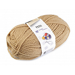 Fir de tricotat Yetti, 100 g - maro nisipiu