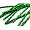 Sârmă plușată Lurex, Ø6 mm, lungime 30 cm, verde crud, 20 buc.