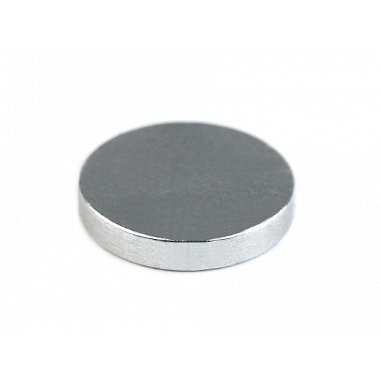 Magnet rotund, Ø10 mm, nichel, 5 buc