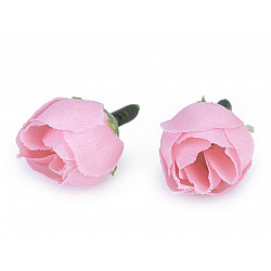 Trandafiri artificiali, Ø20 mm, roz deschis, 30 buc.