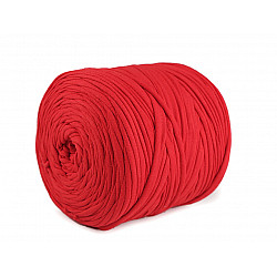 Bandă de tricotat Spaghetti, 650-700 g - roșu