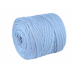 Bandă de tricotat Spaghetti, 700 g - albastru deschis