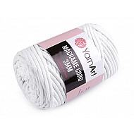 Fir de tricotat / croșetat Macrame Cord, 250 g - alb