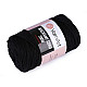 Fir de tricotat / croșetat Macrame Cord, 250 g - negru