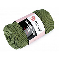 Fir de tricotat / croșetat Macrame Cord, 250 g - verde
