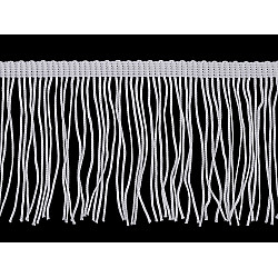 Chainette fringe 10 cm - White (1 Meter)