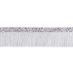 Metallic fringe width 30 mm - Silver (18 Meters)
