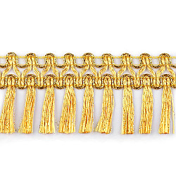 Chainette fringe width 50 mm - Gold (1 Meter)