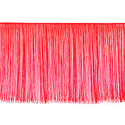 Fringe extra long 70 cm - Red (1 Meter)