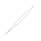 Big eye beading needle 100 mm - Nickel (1 Piece)