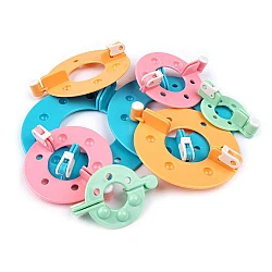 Pom pom maker set of 4 sizes - As pictured (1 Box)