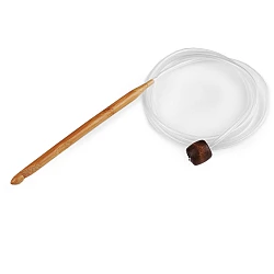 Bamboo hook for tunisian crochet - Bamboo dark (1 Piece)