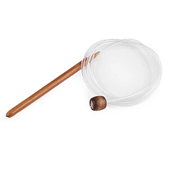 Bamboo hook for tunisian crochet - Bamboo dark (1 Piece)