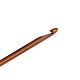 Bamboo hook for tunisian crochet - Bamboo dark (1 Piece)