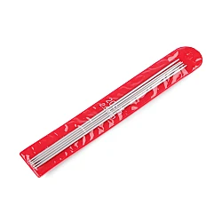 Aluminum sock knitting needles no. 2; 2.5; 3; 3.5; 4; 4.5; 5 - Nickel (1 Set)