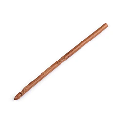 Bamboo crochet hook size 6; 7; 8; 10 - Bamboo dark (5 Pieces)