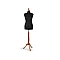 Tailor dressmaker dummy mannequin size 34, 36-38 tina - Black (1 Piece)