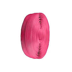 Continuous nylon zipper no 3 for pol type sliders - Darkpink (25 Meters)