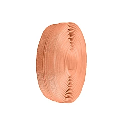 Continuous nylon zipper no 3 for pol type sliders - Salmon (200 Meters)