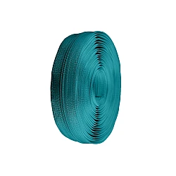 Continuous nylon zipper no 3 for pol type sliders - Green turquoise (25 Meters)