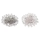 Double split ring ø6 mm - Platinum (20 Grams)