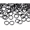 Jump ring ø 8 mm - Black nickel (10 Grams)