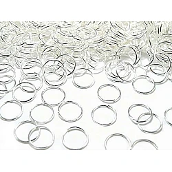 Jump ring ø 8 mm - Silver light (10 Grams)