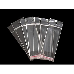 Clear plastic self-adhesive seal bags 5x9 cm - Transparent (100 Pieces)