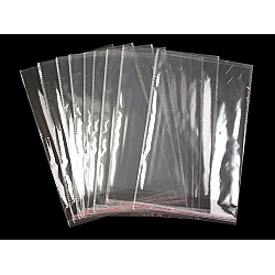 Clear plastic self-adhesive seal bags 20x29 cm - Transparent (100 Pieces)