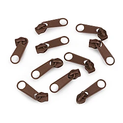 Slider for nylon zippers no 5 for pol type - Brown (10 Pieces)