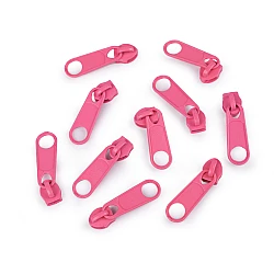 Slider for nylon zippers no 5 for pol type - Baby pink (100 Pieces)