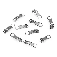 Slider for nylon zippers no 3 for pol type - Nickel (10 Pieces)