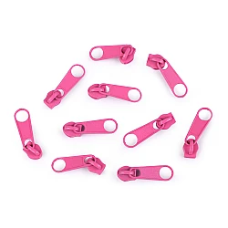 Slider for nylon zippers no 3 for pol type - Baby pink (10 Pieces)