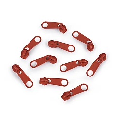 Slider for nylon zippers no 3 for pol type - Rusty dark (10 Pieces)