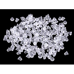Earring stopper 3x5 mm - Transparent (30 Grams)